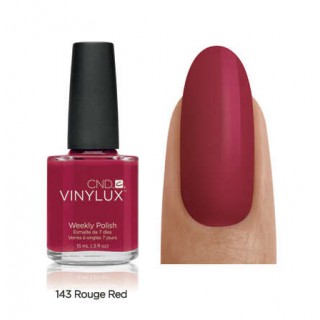 CND Vinylux Polish – Rouge Red 0.50 oz